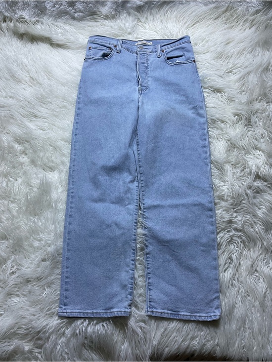 Levi's Denim - Levi’s Ribcage Straight Ankle Women's Jeans in All Alone Clean
